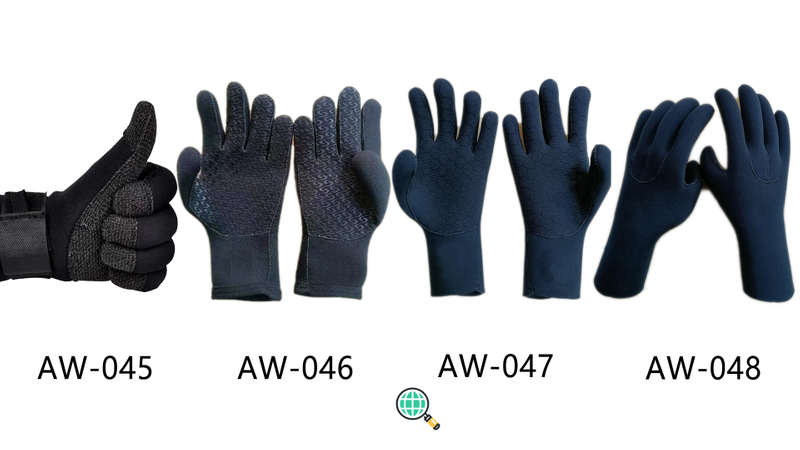 Gants de plongée en néoprène CR 3MM/5MM/7MM pour hommes et femmes