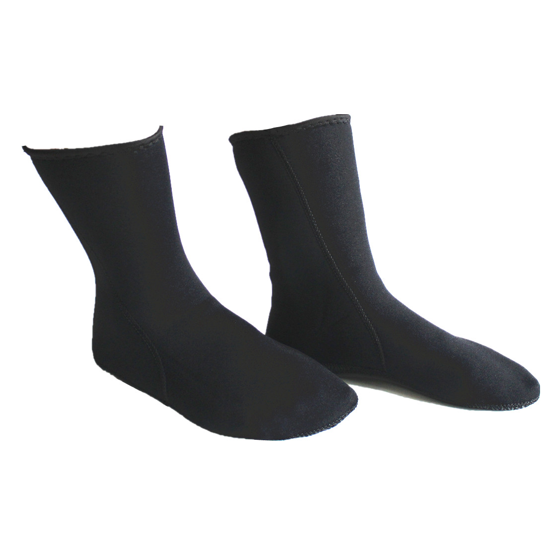 Néoprène 2,5 mm/3 mm/5 mm avec chaussettes hautes en nylon élastique pour hommes et femmes pour la plongée