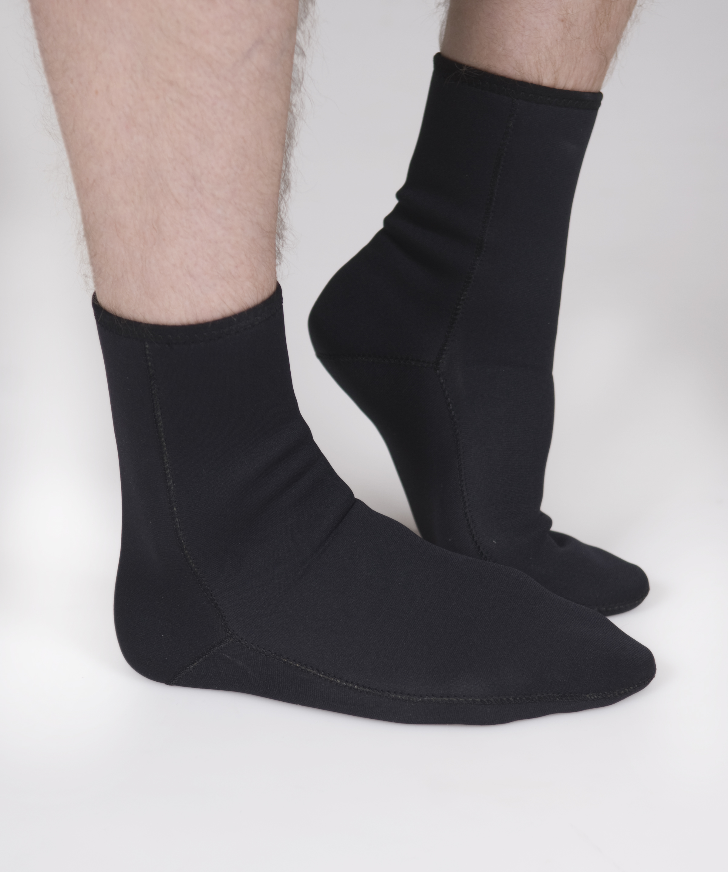 Néoprène 2,5 mm/3 mm/5 mm avec chaussettes hautes en nylon élastique pour hommes et femmes pour la plongée